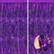 2-Pack Purple Metallic Foil Fringe Curtains 3.3x8.3ft Party Backdrop Decorations